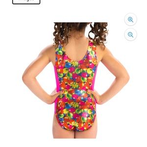 GK Stars Gumball Craze Gymnastics leotard